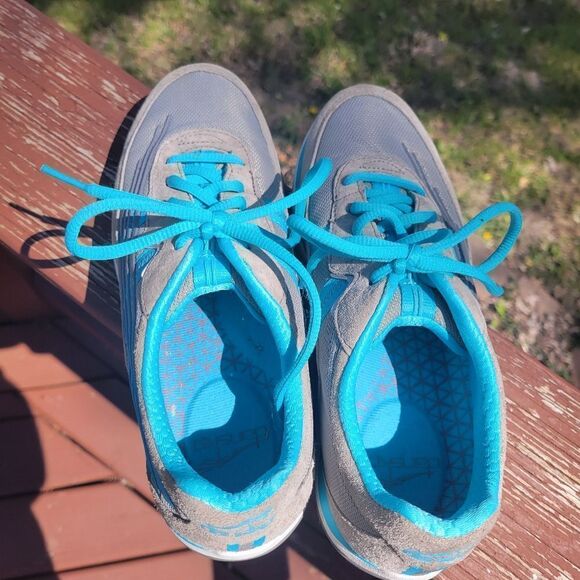 Dansko Women's Blue Mesh Lace Up Slip Resistant Running Sneakers Shoes Size 38 - Picture 6 of 12